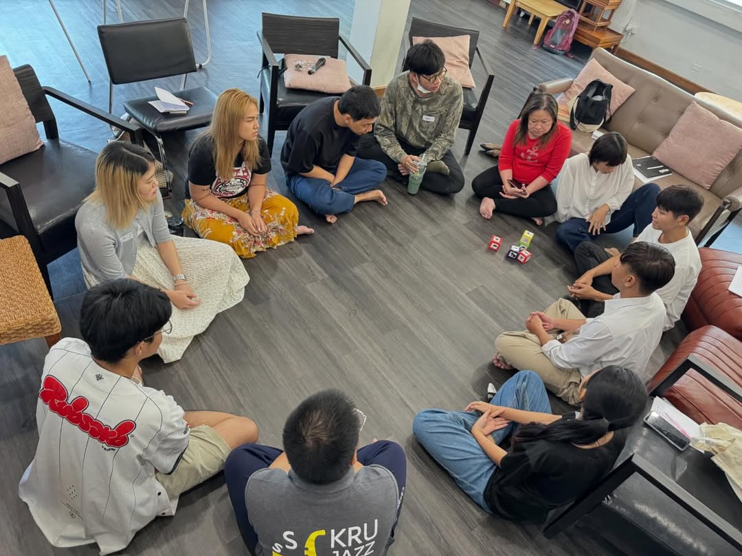 ภาพบรรยากาศเวิร์กช็อปเขียนเพลงกับแมงคาม — SYSI ร่วมกับ สสส. (2025)