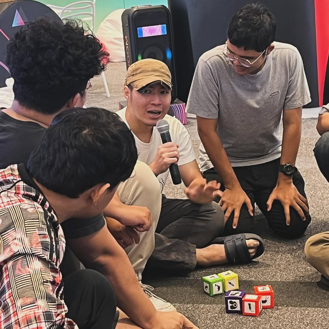 ภาพบรรยากาศเวิร์กช็อปเขียนเพลงกับแมงคาม — TikTok Creator House — Siam Paragon (2024)