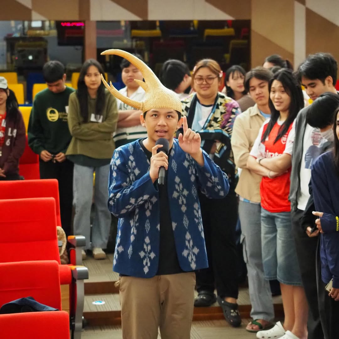 ภาพบรรยากาศเวิร์กช็อปเขียนเพลงกับแมงคาม — Youth on Charge — หอประชุม C asean (2025)